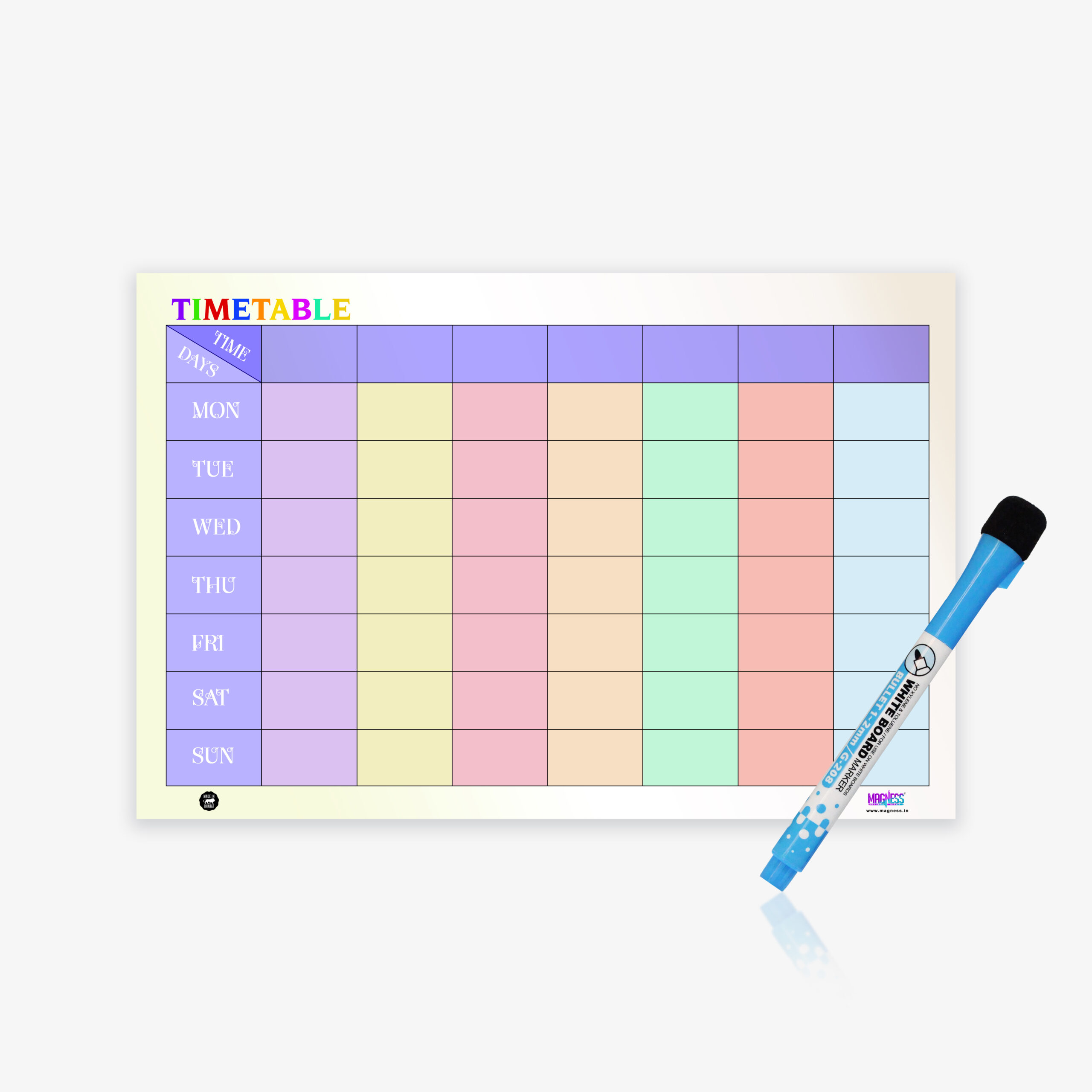 010 TIME TABLE